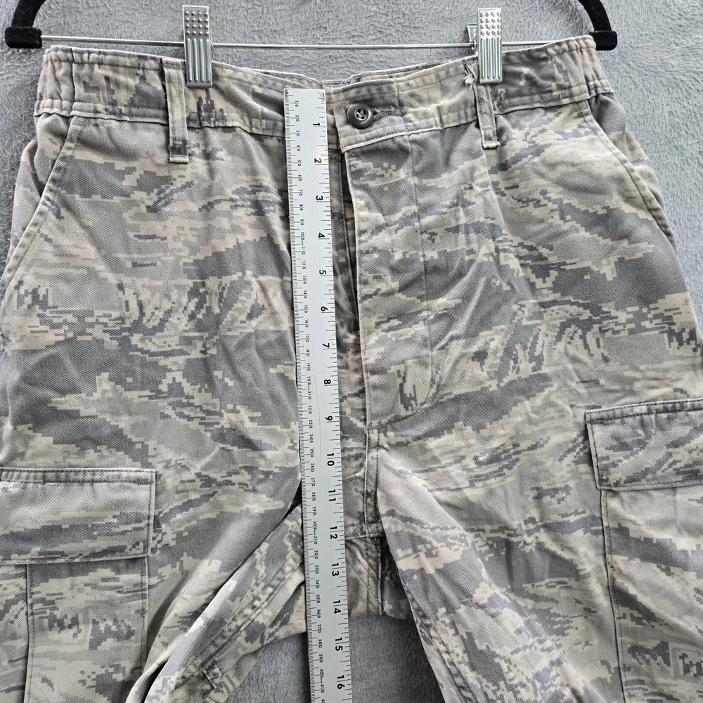 Propper Men‎ Pants 32L Gray Cargo Tiger Camouflage Air Force Utility Trouser Y2K